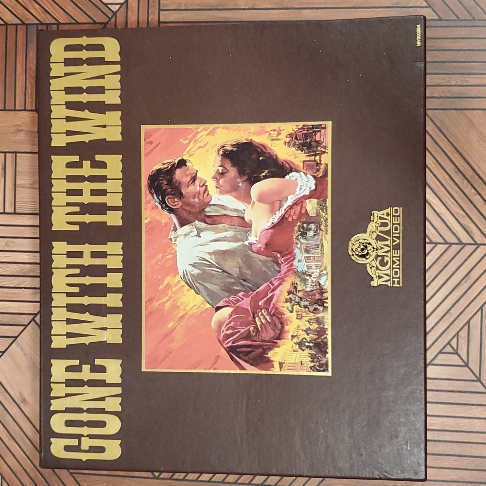 Gone With The Wind Box set VHS opened never played 1939